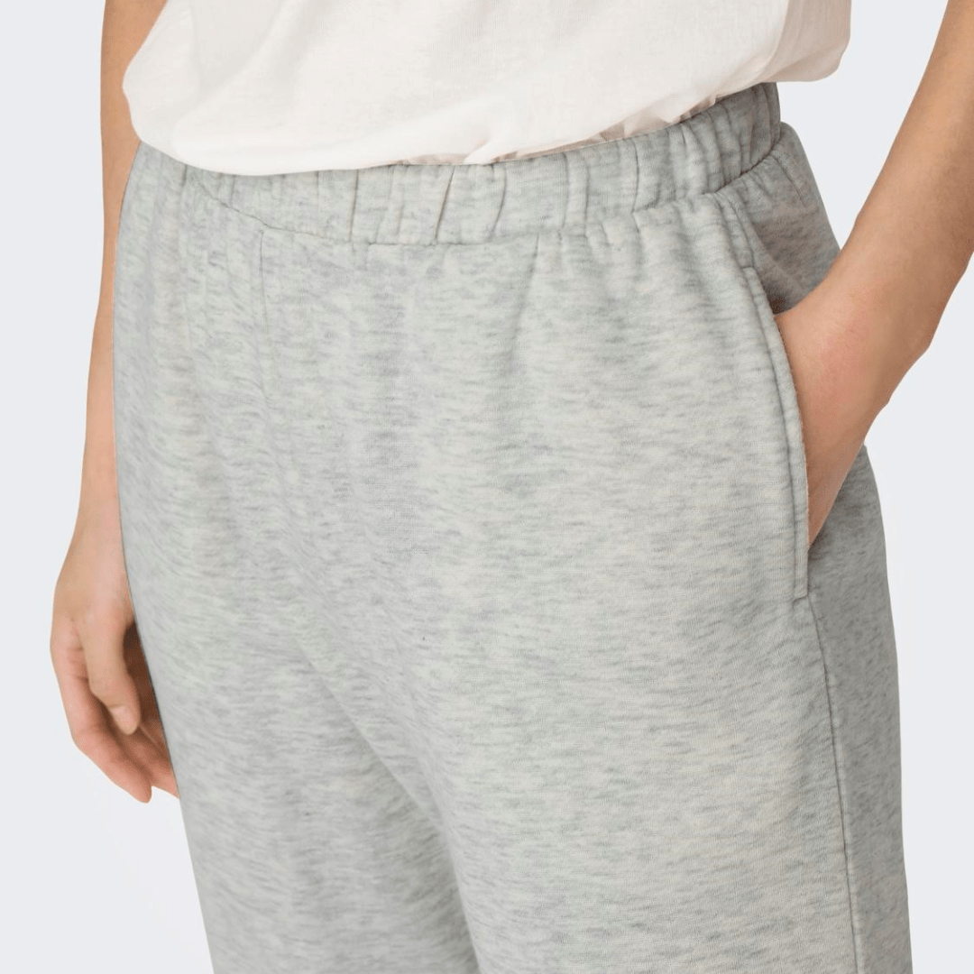 ONLY - SWEATBUKSER - DIANA 15307788 - LIGHT GREY MELANGE