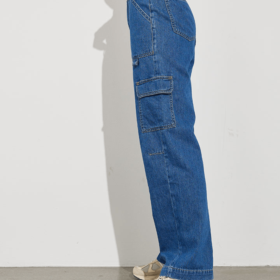 GLOBAL FUNK - JEANS - NELLIEA - BLUE