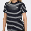ONLY - T-SHIRT - LIVA 15353397 - NIGHT SKY STRIPES/CLOUD DANCER