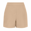PIECES - SHORTS - BOSSY 17146360 - SILVER MINK