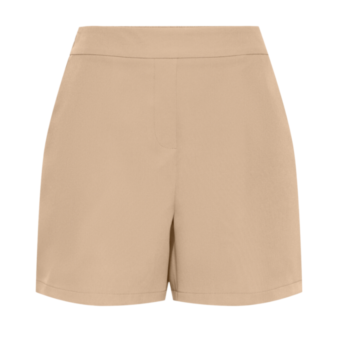 PIECES - SHORTS - BOSSY 17146360 - SILVER MINK
