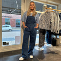 PIECES - DUNGAREE - FENNA 17161134 - DARK BLUE DENIM
