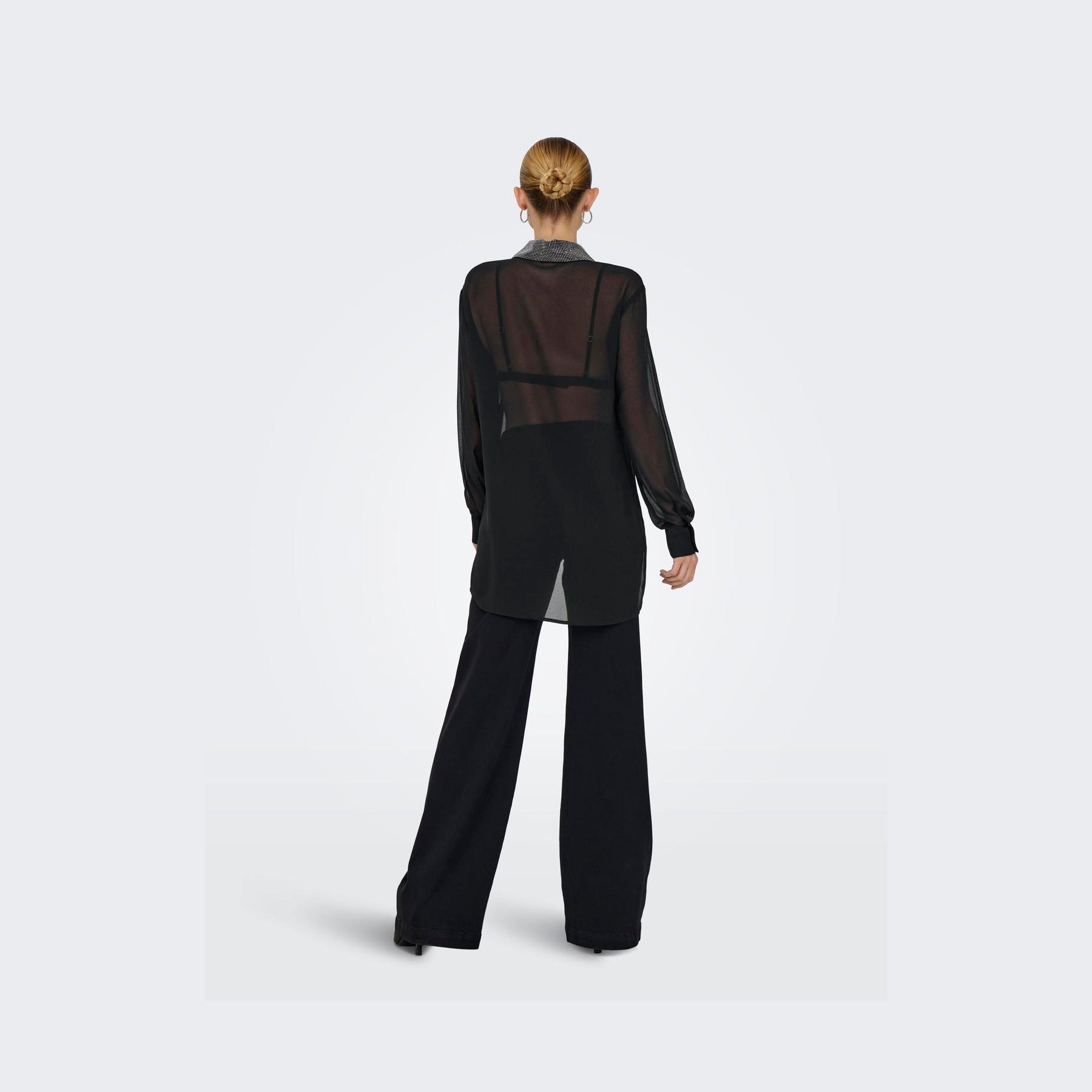 ONLY - SKJORTE - TASH 15367499 - BLACK