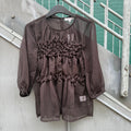 CONTINUE - BLUSE - GITHA  14950 - BROWN