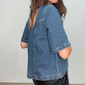 GLOBAL FUNK - TOP - ANANEA 5843044 - VINTAGE BLUE WASH