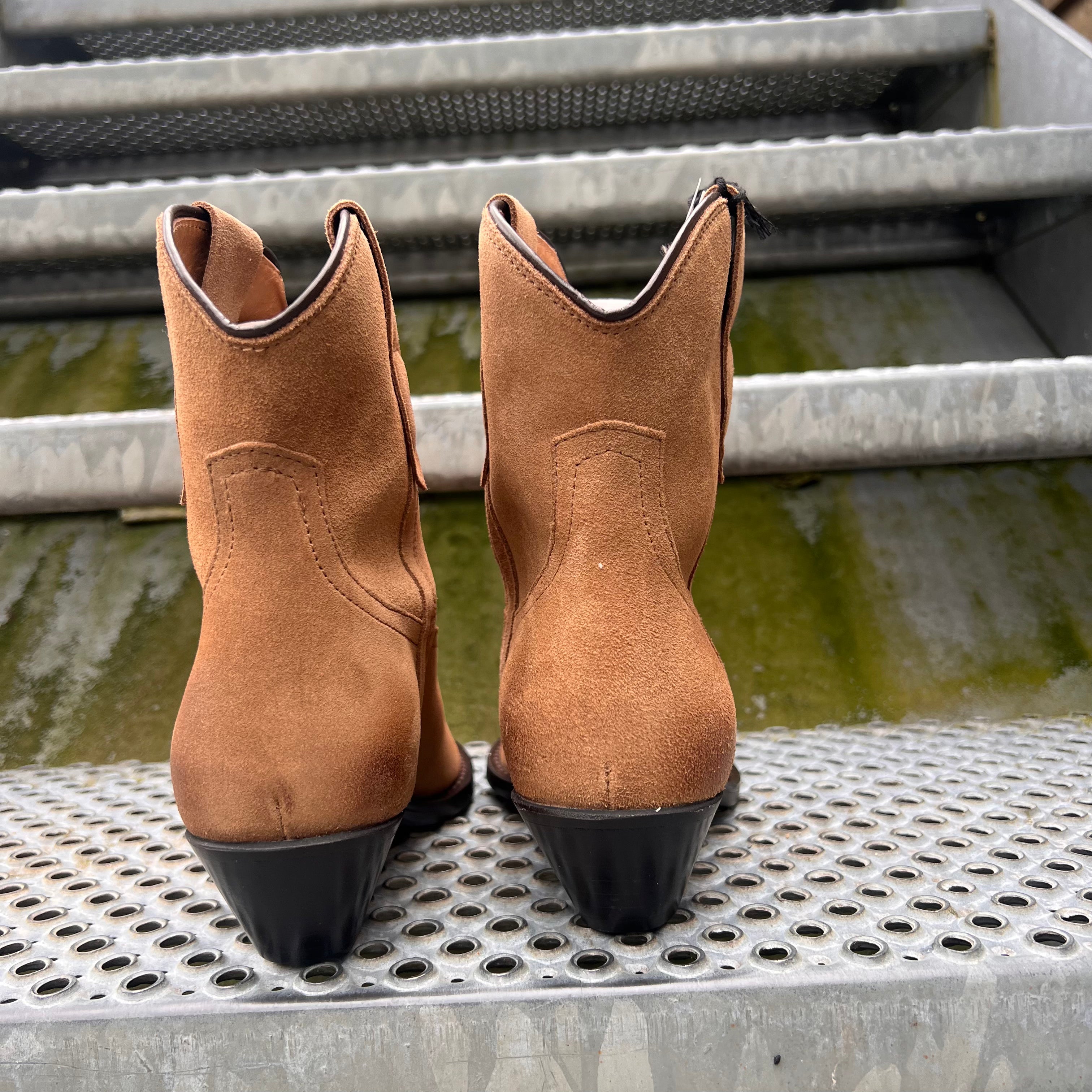 PAVEMENT - STØVLE - JASMIN 23479-1 - TAUPE SUEDE