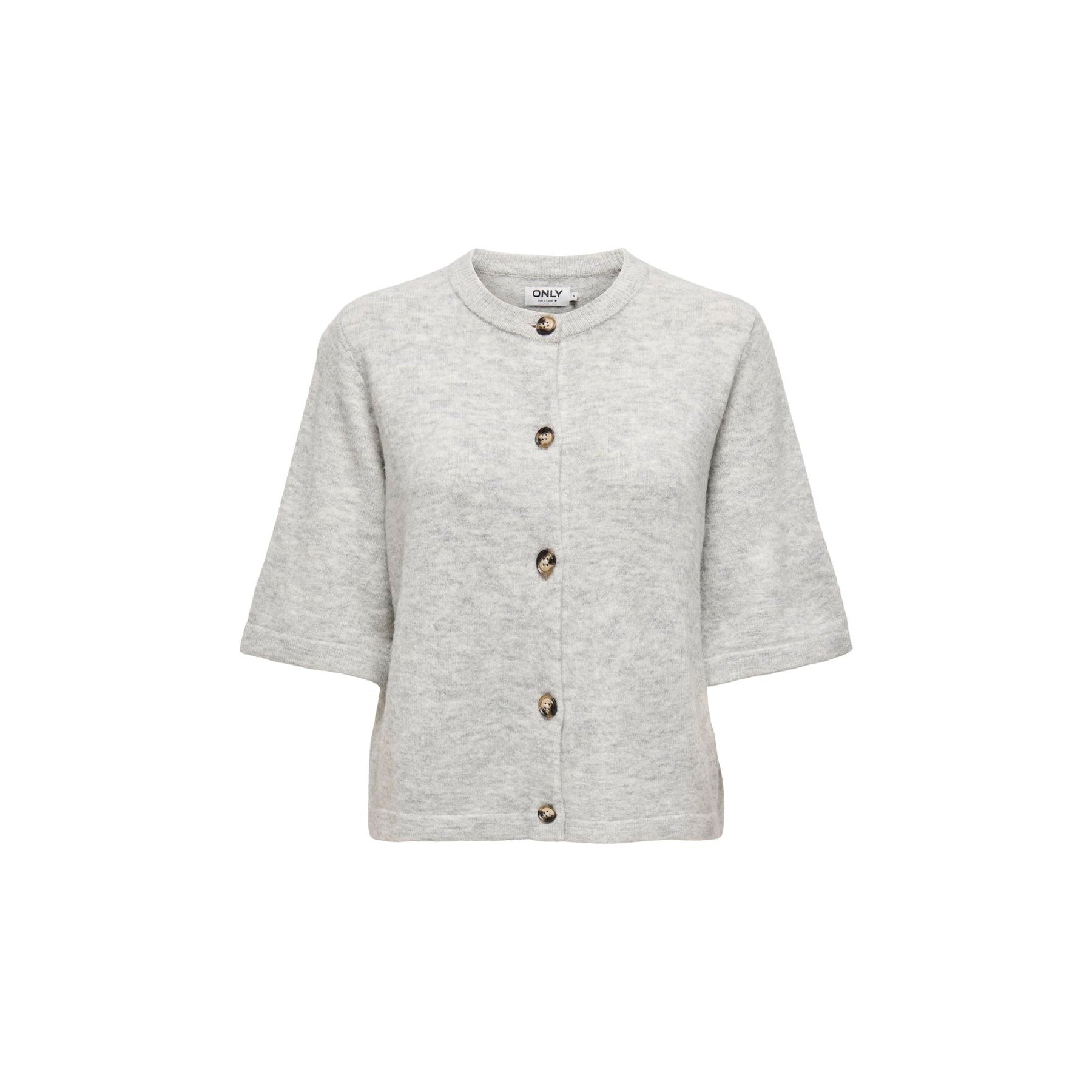 ONLY - CARDIGAN - CAMILLA 15348772 - LIGHT GREY MELANGE