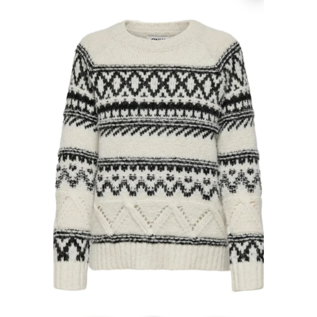 ONLY - STRIK - SHIRLY 15327644 - HVID/SORT