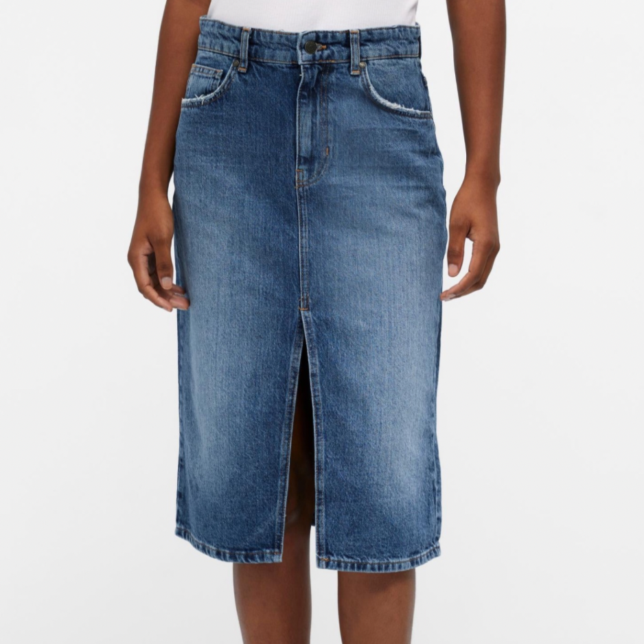 OBJECT - NEDERDEL - HARLOW 23043873 - MEDIUM BLUE DENIM