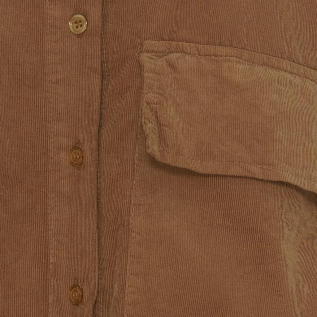 MARTA DU CHATEAU - SKJORTE - GISELLE 248056 - DARK CAMEL