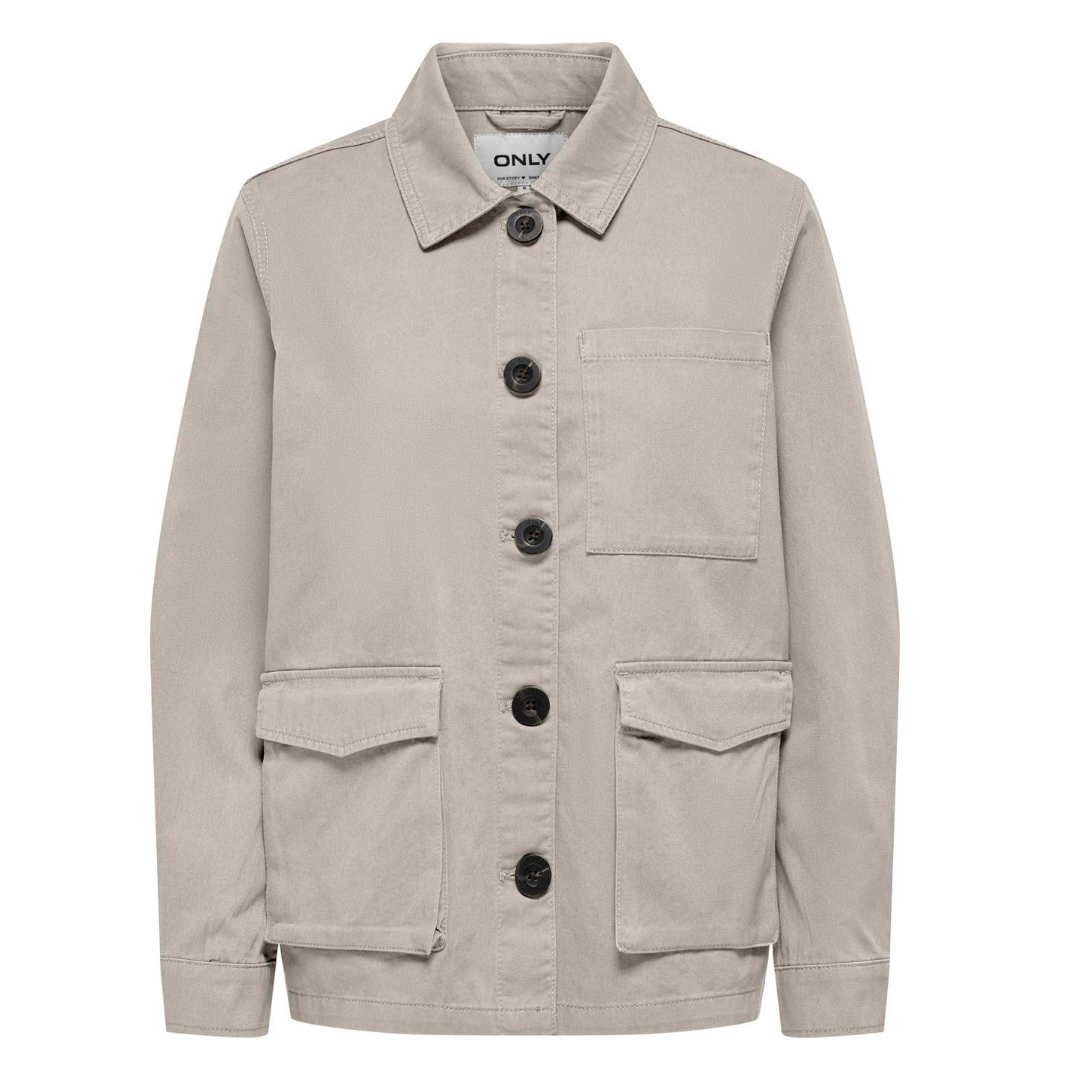 ONLY - JAKKE - VINNI TWILL 15317107 -  PUMICE STONE