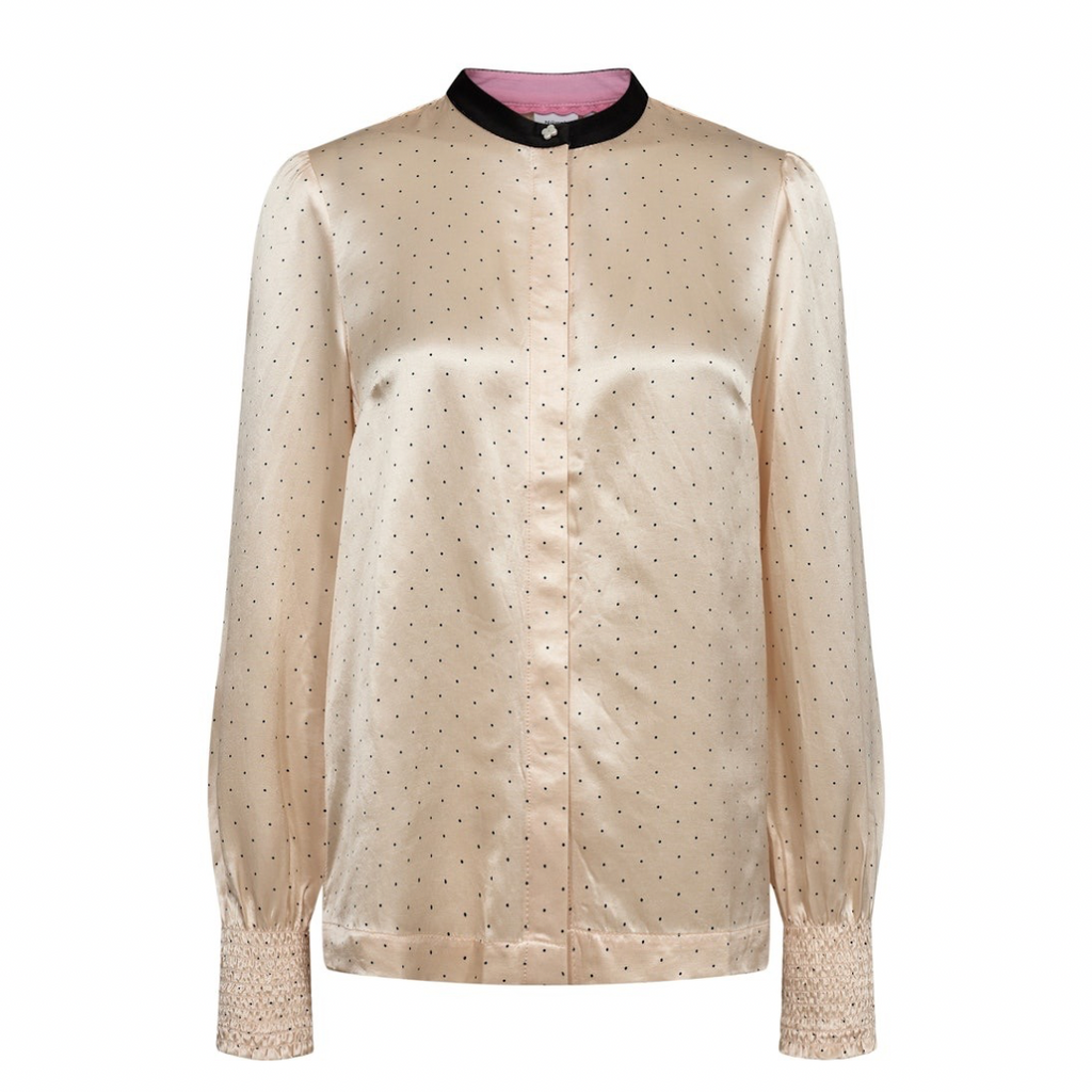 NÜMPH - SKJORTE - IZZY CONTRAST 704868 - SUN KISS
