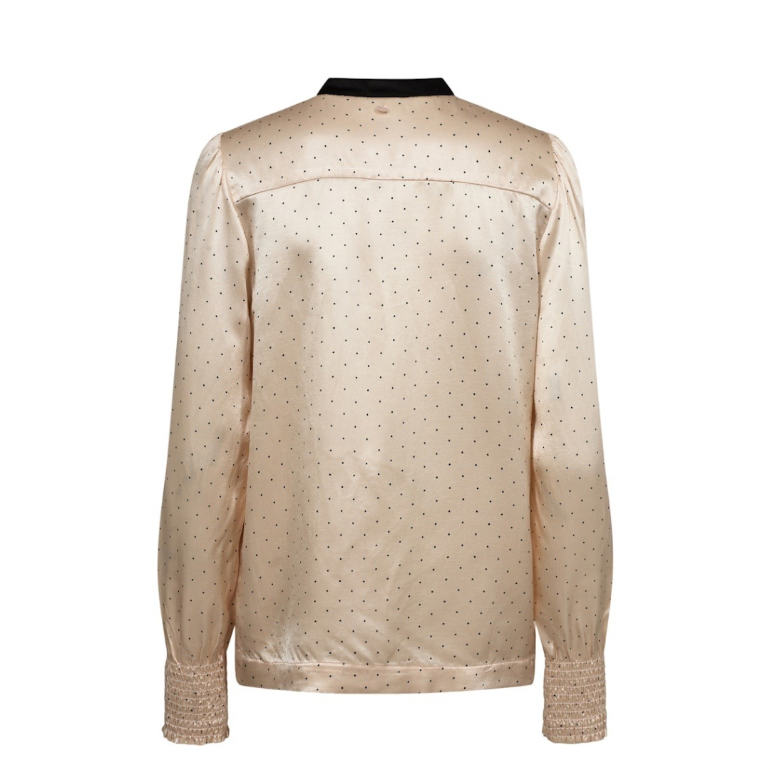 NÜMPH - SKJORTE - IZZY CONTRAST 704868 - SUN KISS
