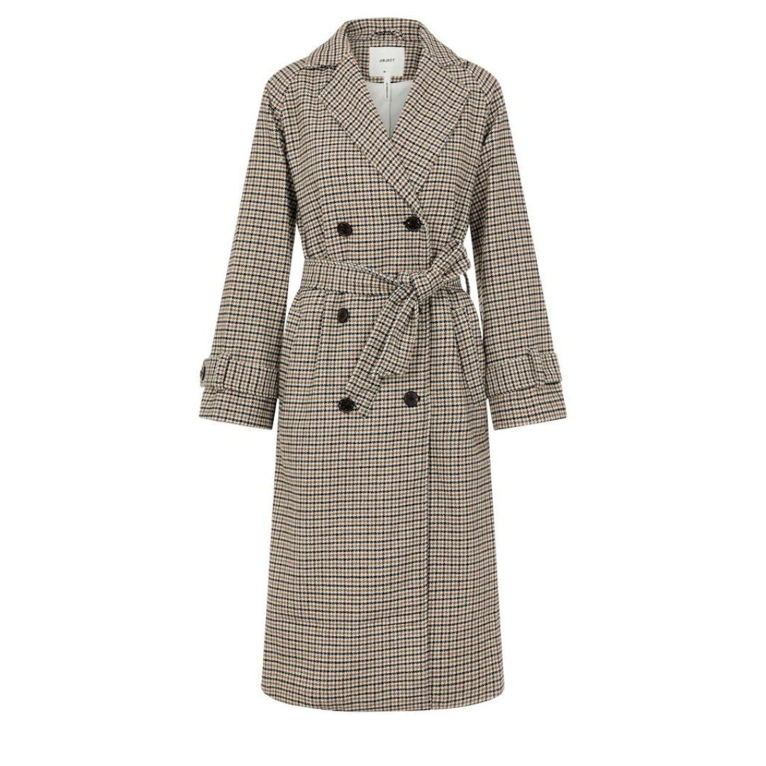 OBJECT - JAKKE - KEILY - 23036261 - SEPIA CHECK