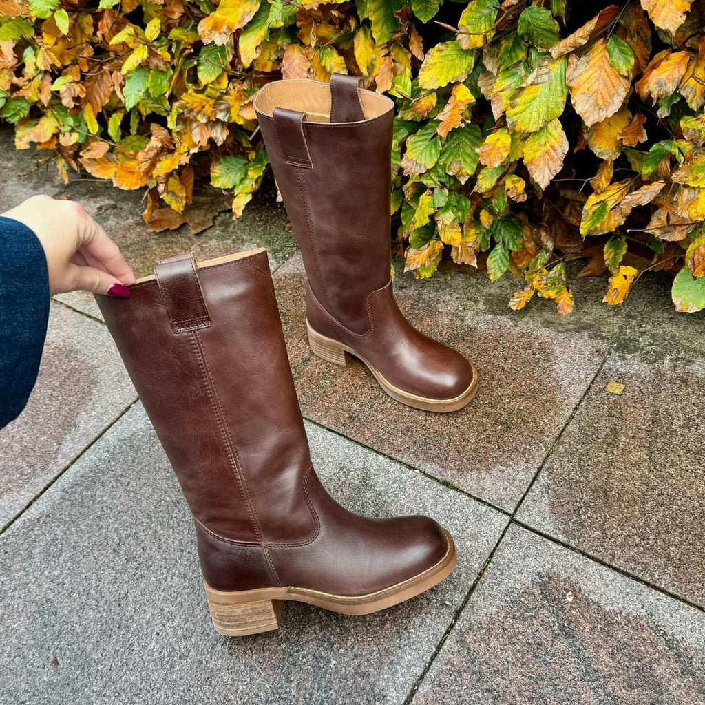 PAVEMENT - STØVLE - ANNELI VINTAGE 23339-1 - BROWN