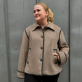 MBYM - JAKKE - PLAWIE LAVA 59639707 - GREIGE MELANGE