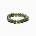 SOÏ - KRYSTAL ARMBÅND - CHUNKY SOUTHERN JADE 12 MM.