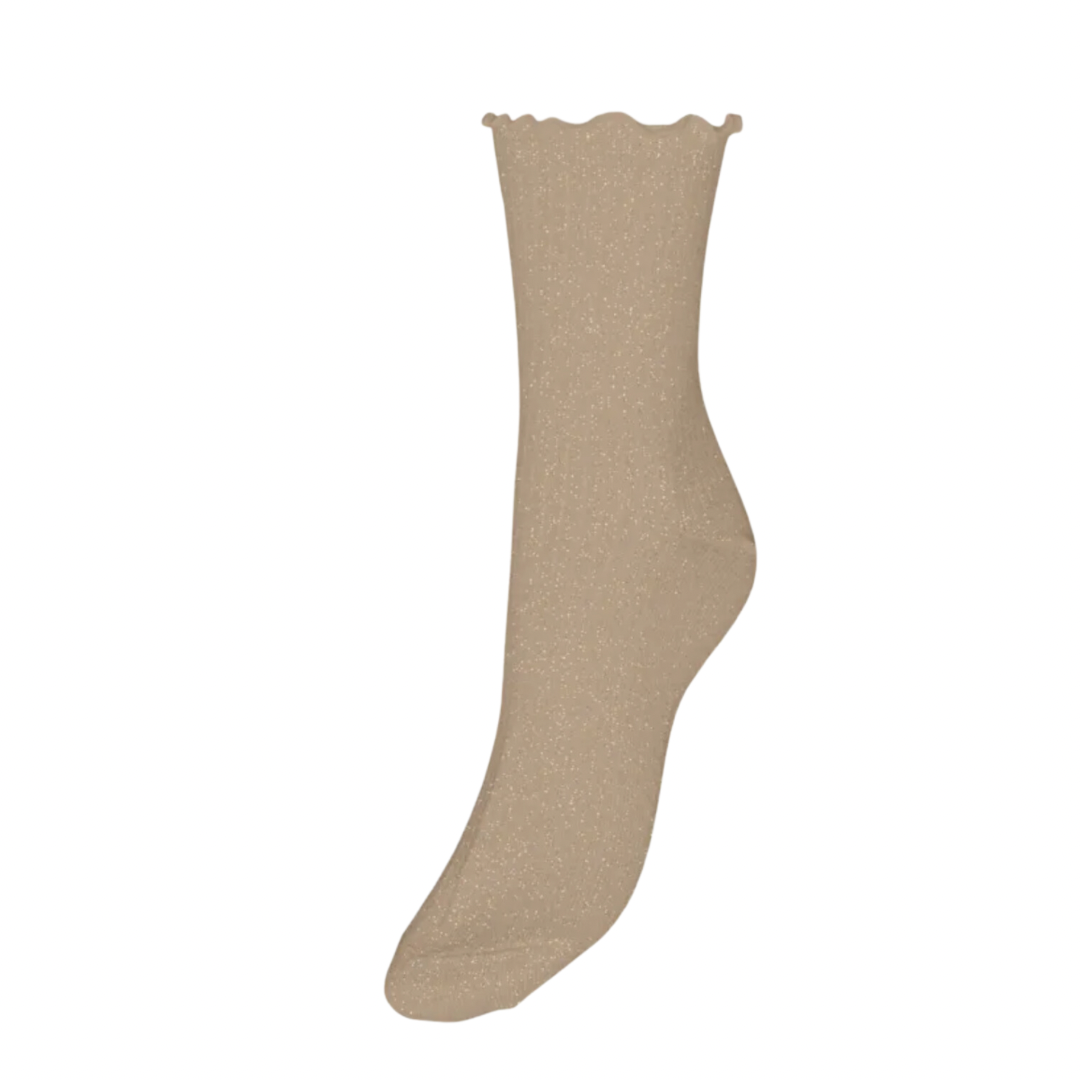 VERO MODA - STRØMPE - MAGIC 10261751 - NOMAD GOLD