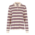 MBYM - POLO - POLLA 61790190 - NAVY/BORDEAUX STRIPE