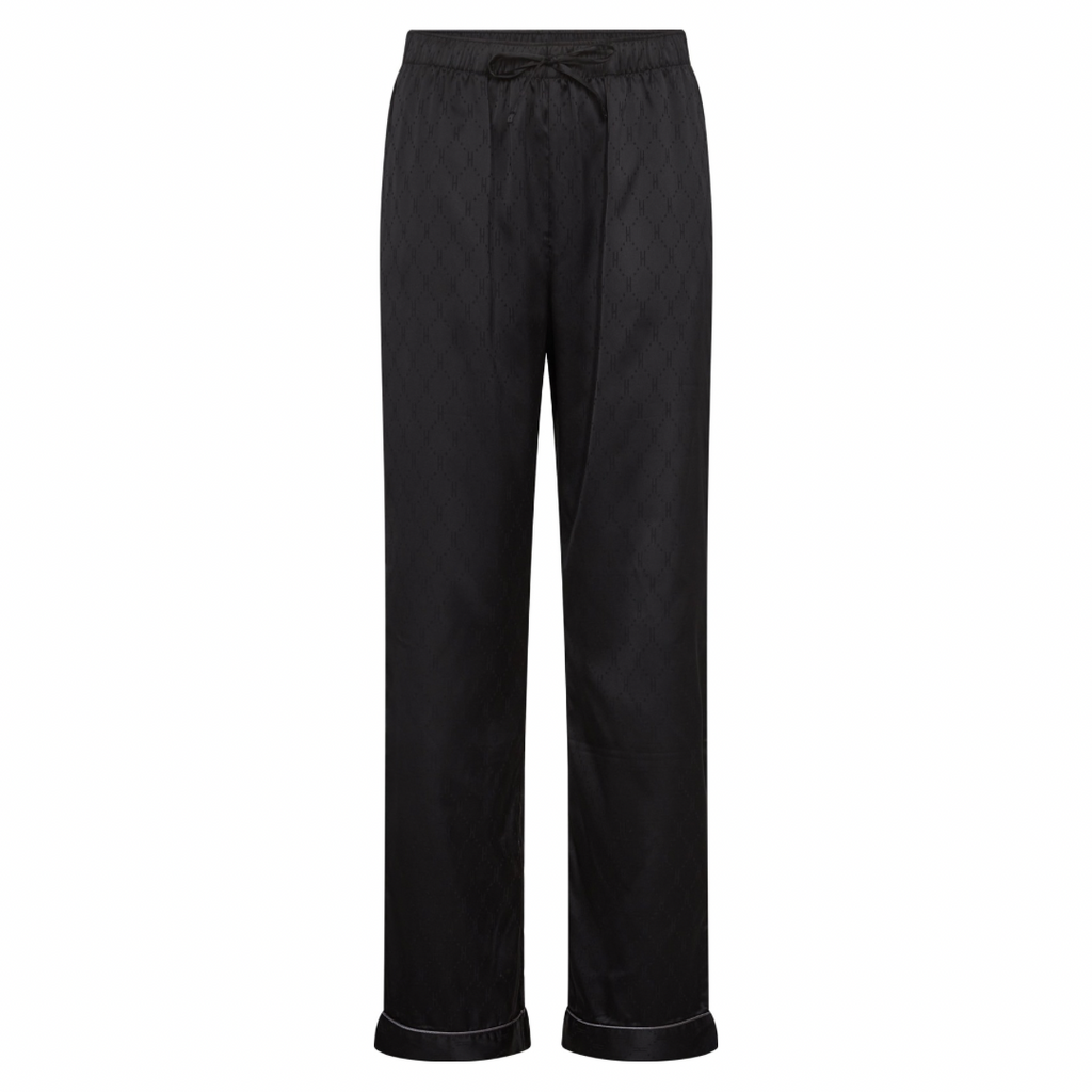 HYPE THE DETAIL - SATIN PYJAMAS - 3800439 - SORT