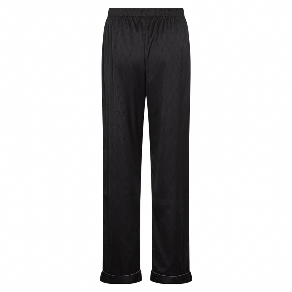 HYPE THE DETAIL - SATIN PYJAMAS - 3800439 - SORT