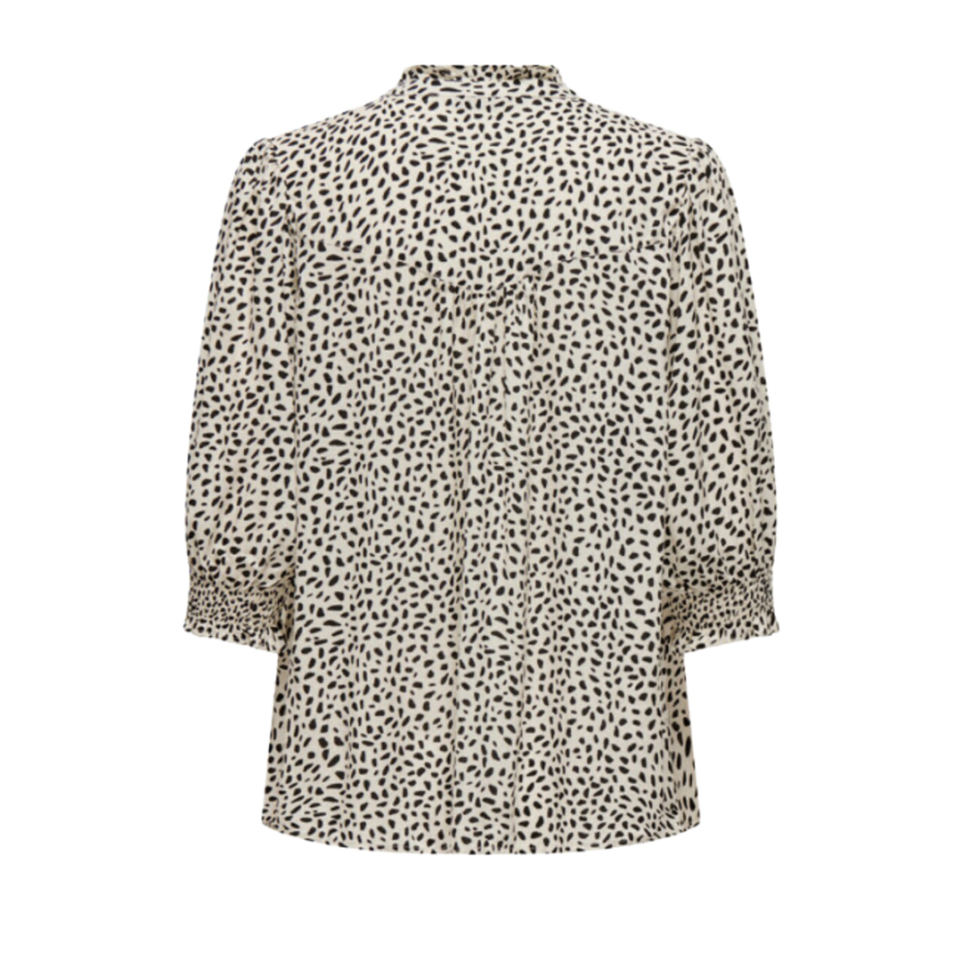 ONLY - SKJORTE - RAYA 15332997 - BLACK GRAPHIC DOT