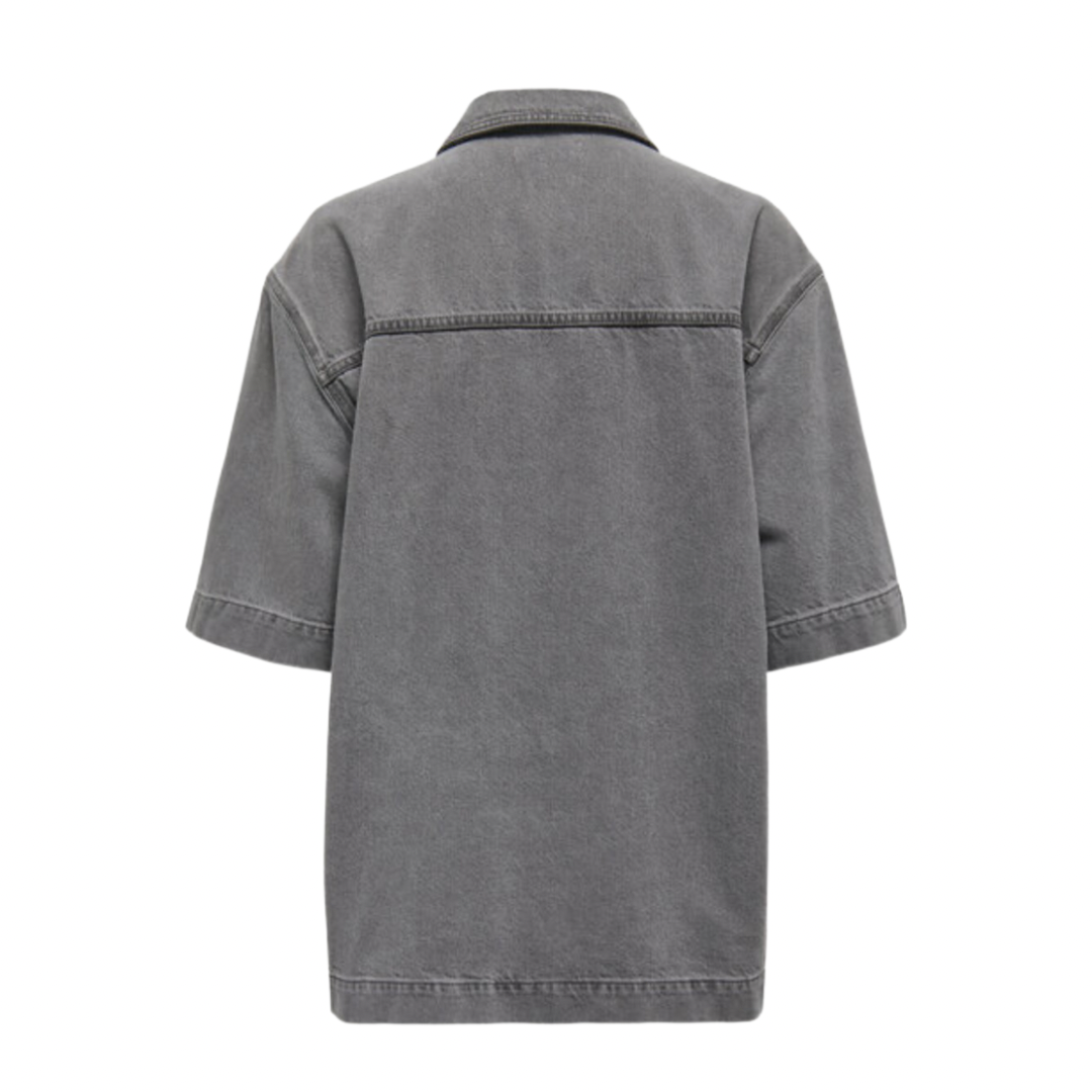 ONLY - SKJORTE - SOPHIE 15295757 - MEDIUM GREY DENIM