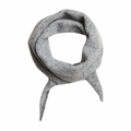 PIECES - TØRKLÆDE - MINNA TRIANGLE 17151045 - MEDIUM GREY MELANGE
