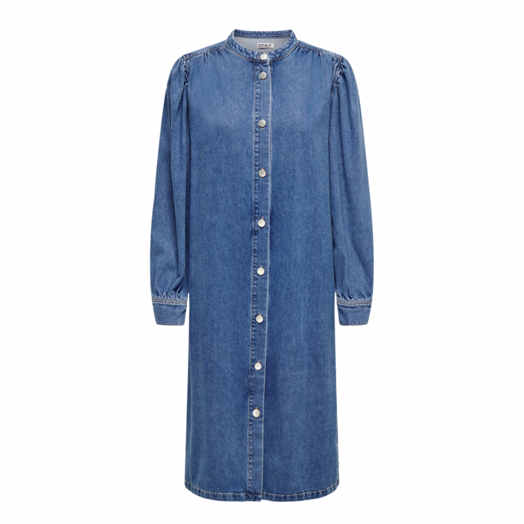 ONLY - DENIMKJOLE - BEATE 15300770 - MEDIUM BLUE DENIM