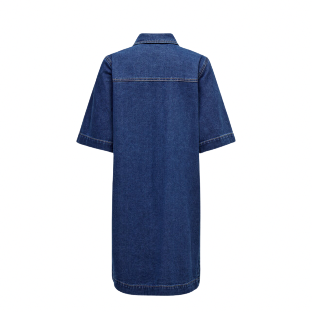 ONLY - DENIMKJOLE - BELLE 15324384 - DARK BLUE DENIM