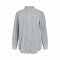 OBJECT - SKJORTE - TUTTA LO 23044666 - WHITE STRIPES/BLACK