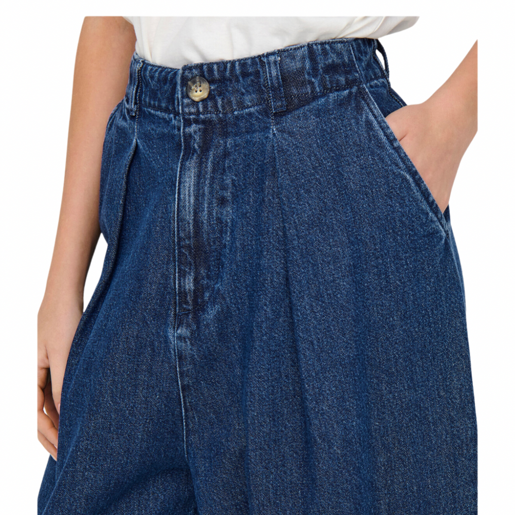 ONLY - JEANS - LERIN BALLOON 15339183 - DARK BLUE DENIM