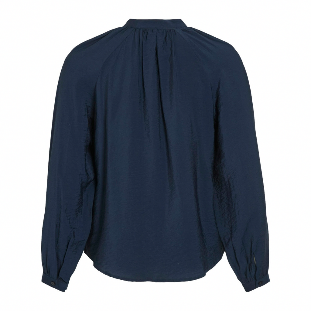 VILA - SKJORTE - DOGMA 14098737 - NAVY