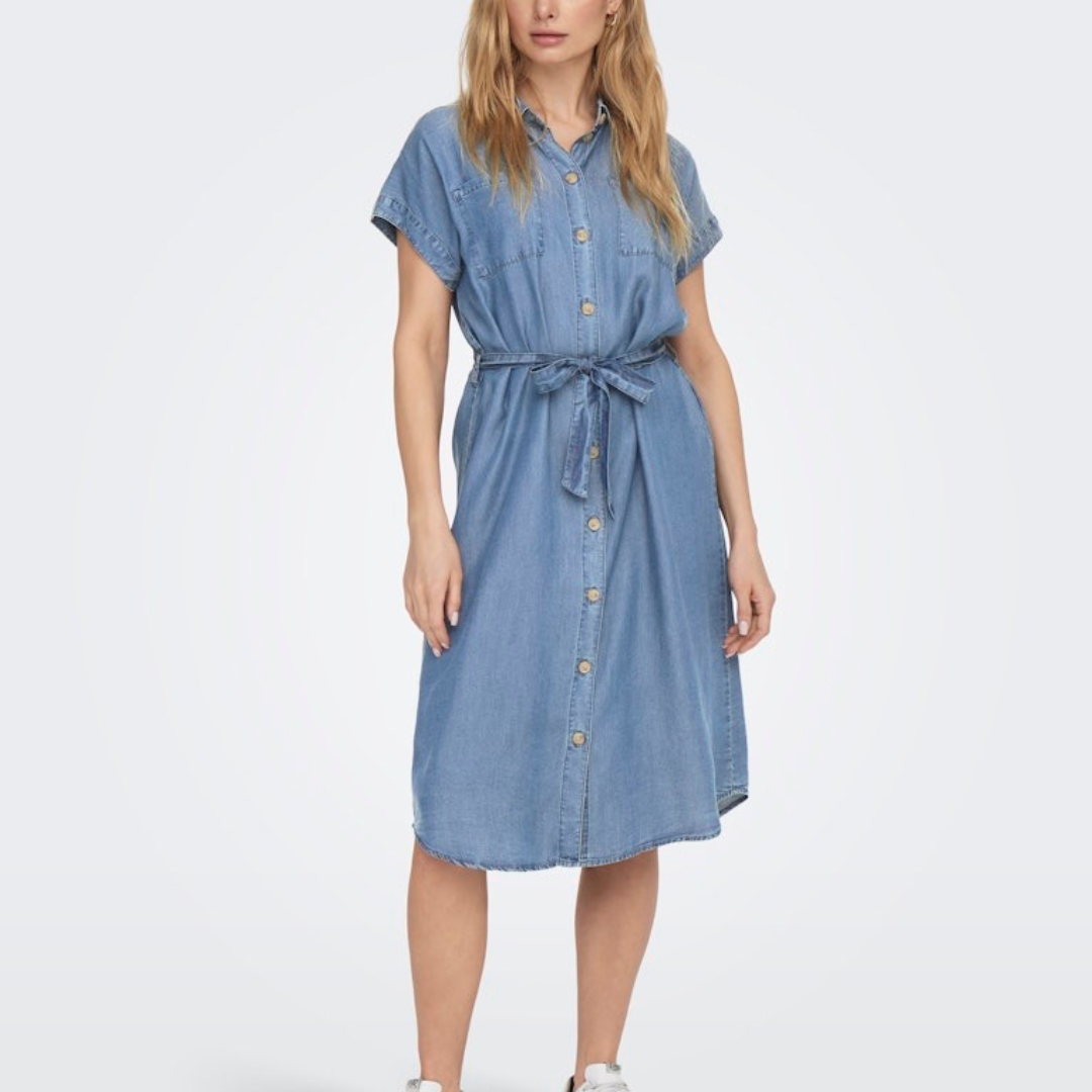 ONLY - KJOLE - PEMA HANNOVER 15250429 - MEDIUM BLUE DENIM