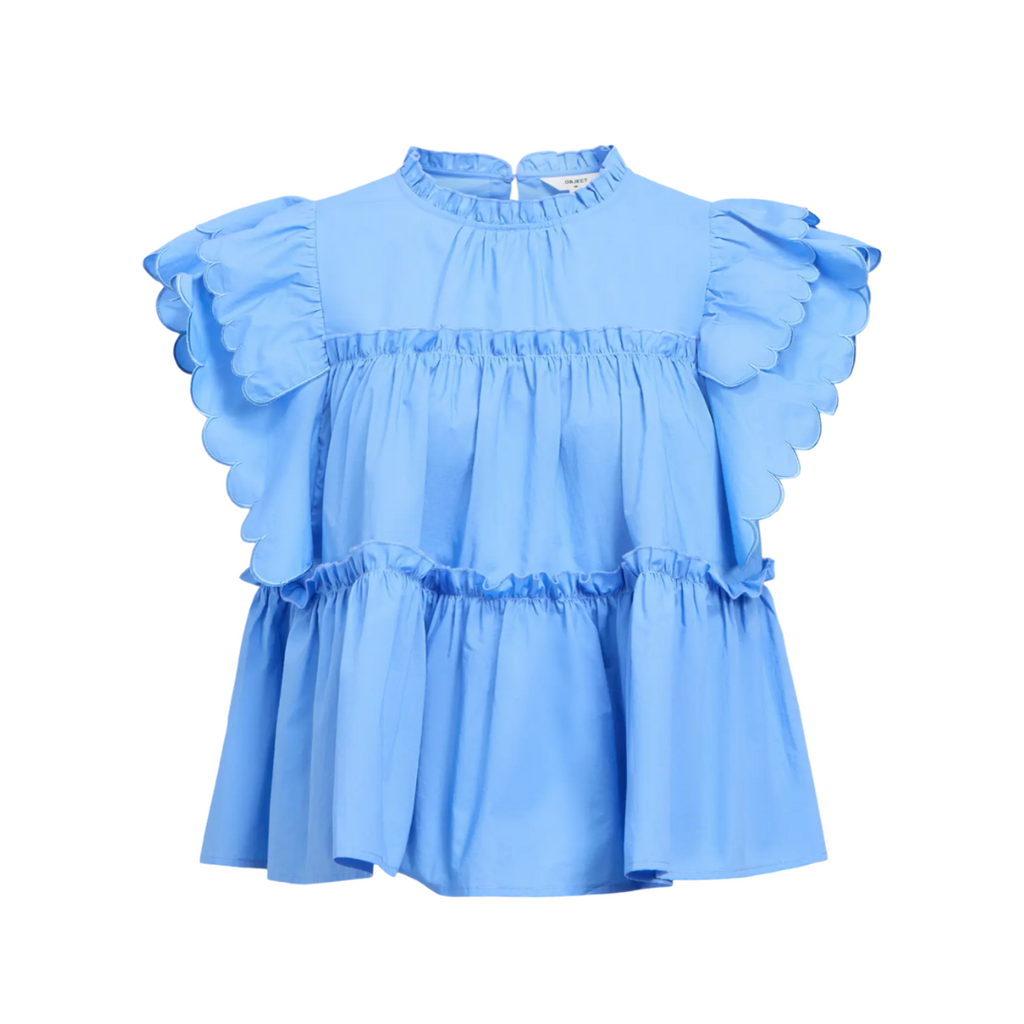 OBJECT - TOP - HOPE 23044943 - CORNFLOWER BLUE