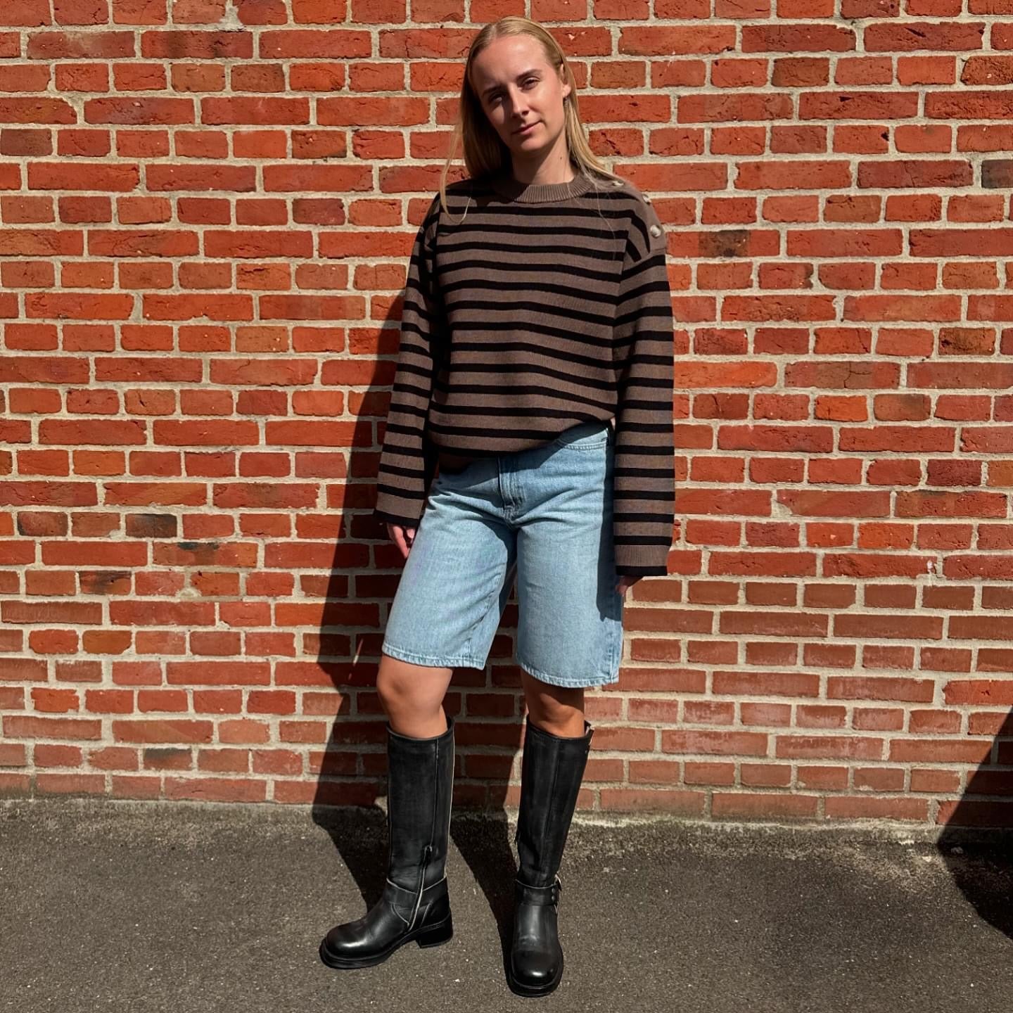 OBJECT - STRIK - ELLY 23044624 - MOREL/STRIPES BLACK