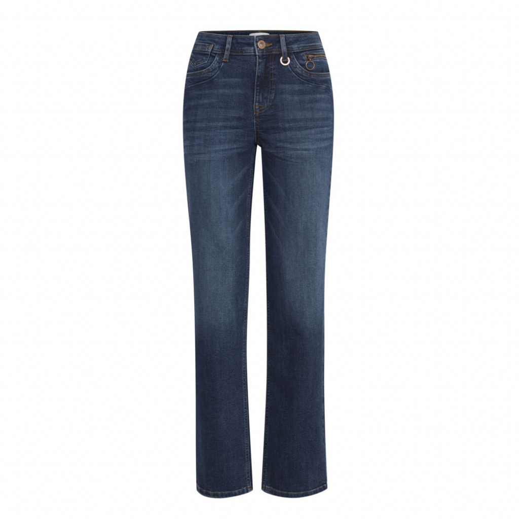 PULZ - JEANS - EMMA - 50206803 - DARK DENIM