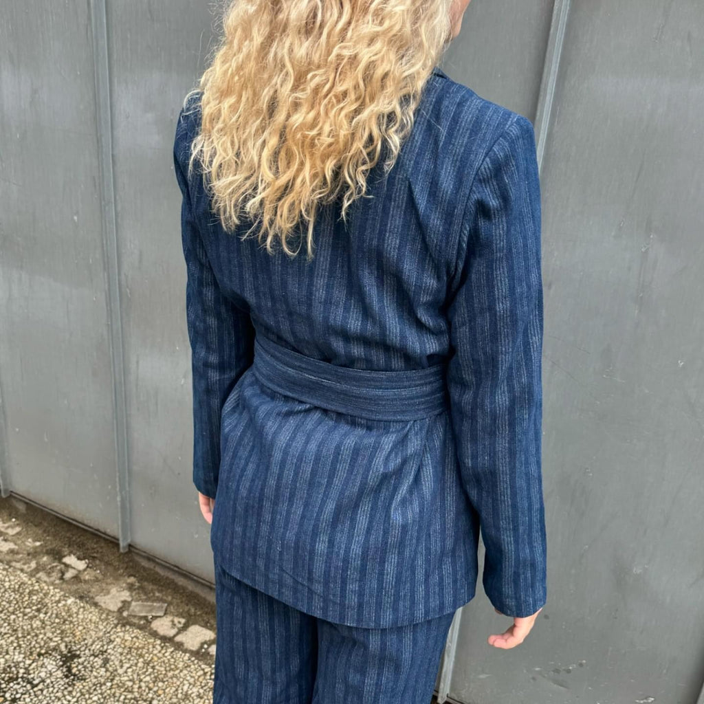 GLOBAL FUNK - BLAZER - WINIEA FANASEA 73319975 - YULLO STRIPE
