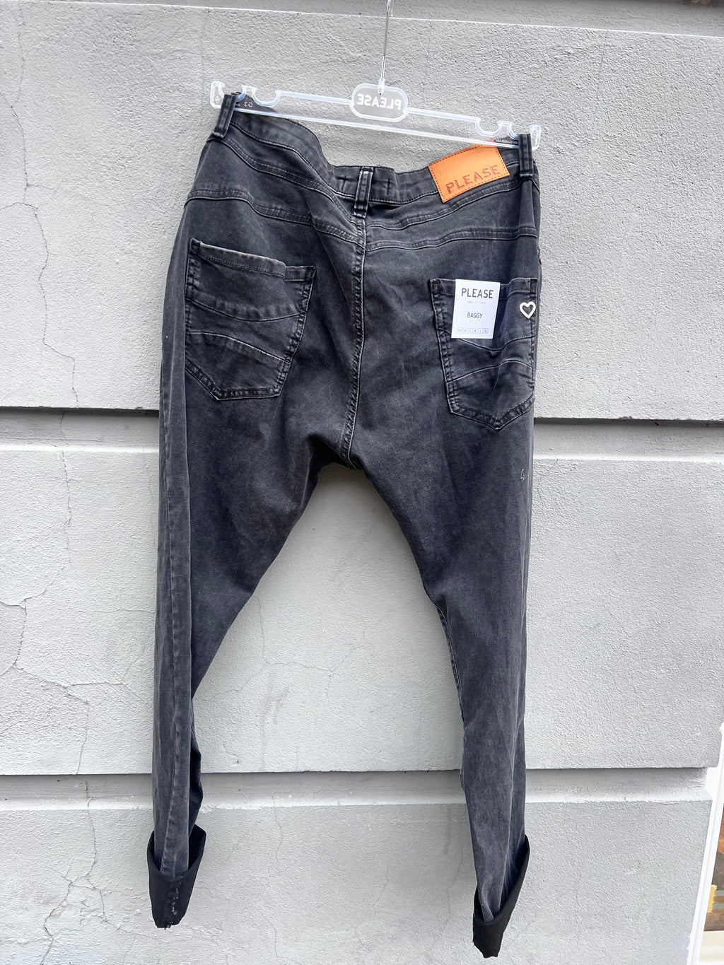 PLEASE JEANS - JEANS - CLASSIC P2YQGD5PDD - NERO DENIM