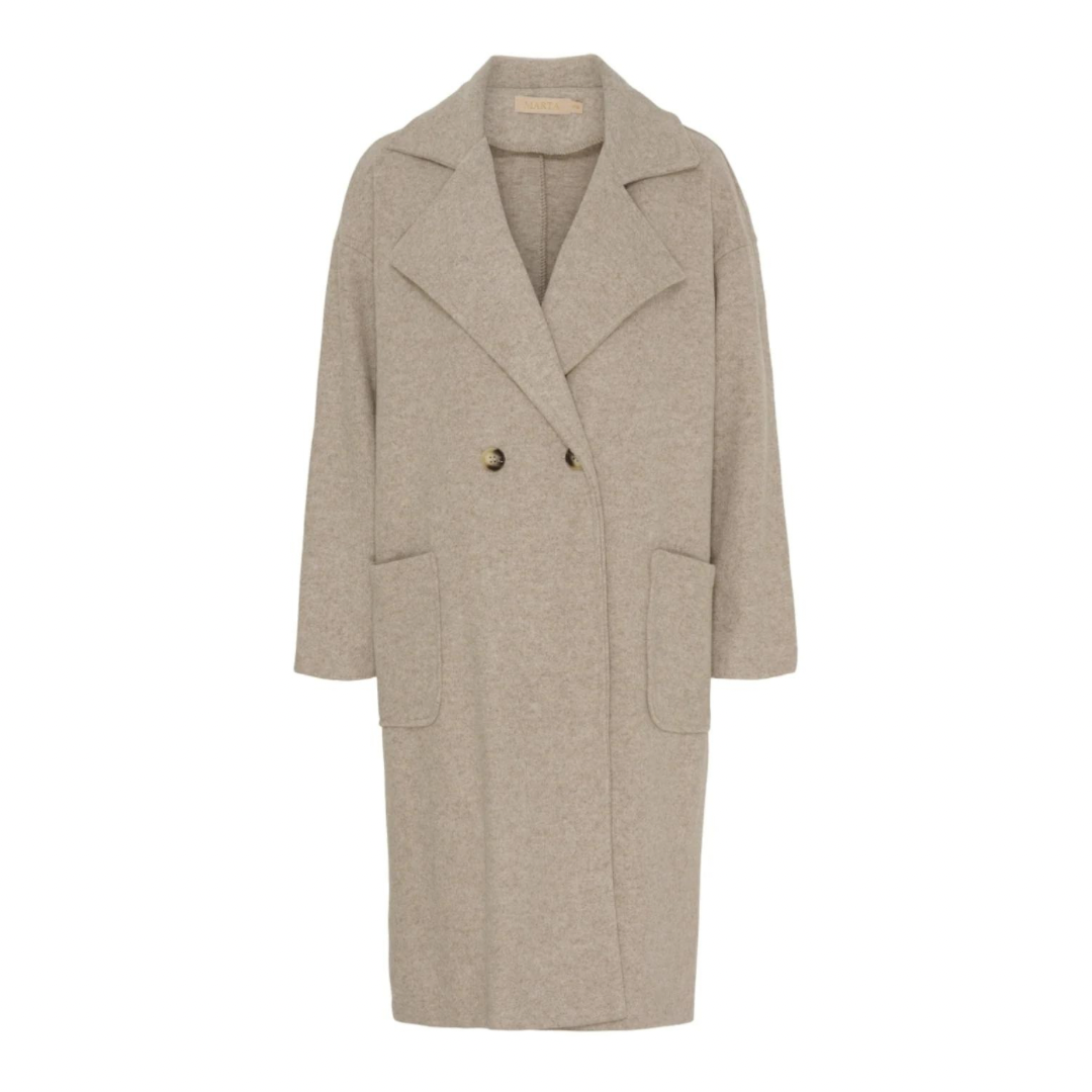 MARTA DU CHATEAU - FRAKKE - IDALIA 35079 - BROWN