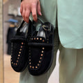 COPENHAGEN SHOES - MULES - MILLA CS7322 - BLACK SUEDE