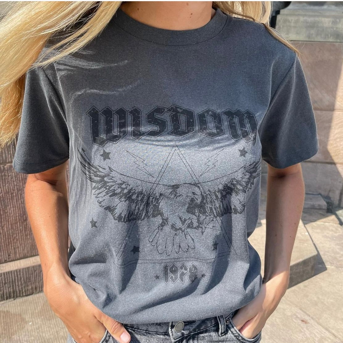 MBYM - T-SHIRT - WISDOM MEINO - ARSENIC GREY