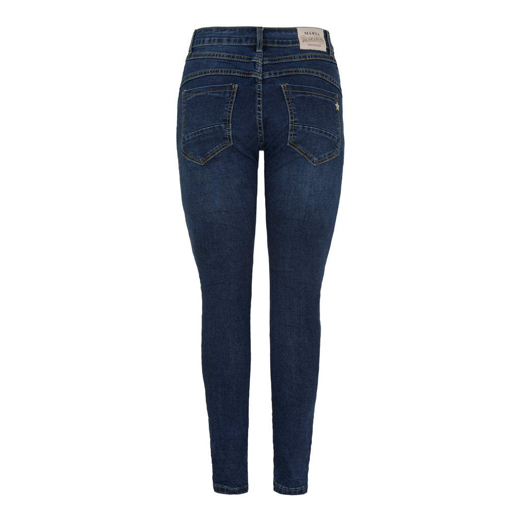 MARTA DU CHATEAU - JEANS - MDC182-26193 CHRISTABEL - DENIM BLUE