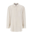 SOFT REBELS - SKJORTE - VERONICA SR125-705 - STRIPED SNOW WHITE/THISTLE