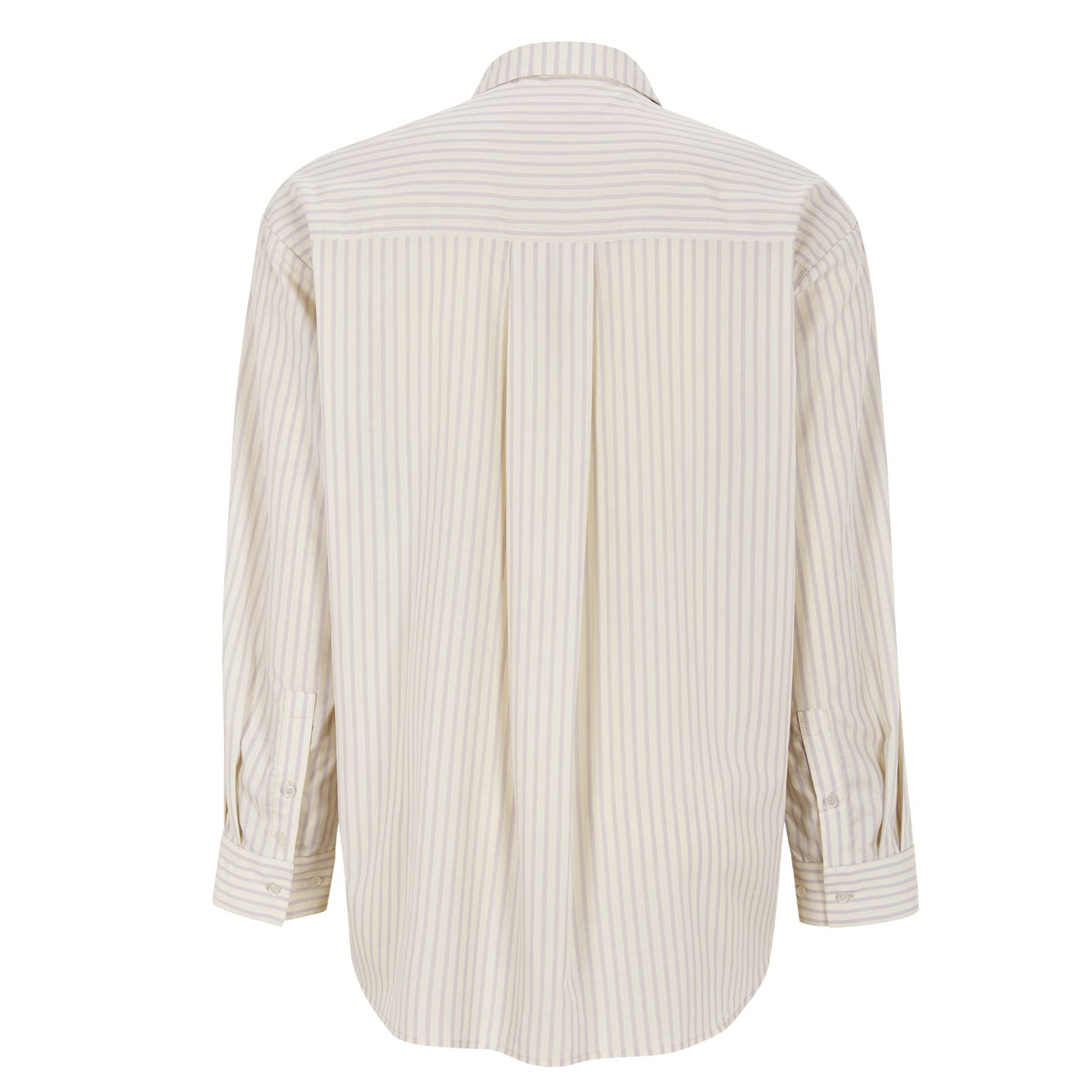 SOFT REBELS - SKJORTE - VERONICA SR125-705 - STRIPED SNOW WHITE/THISTLE