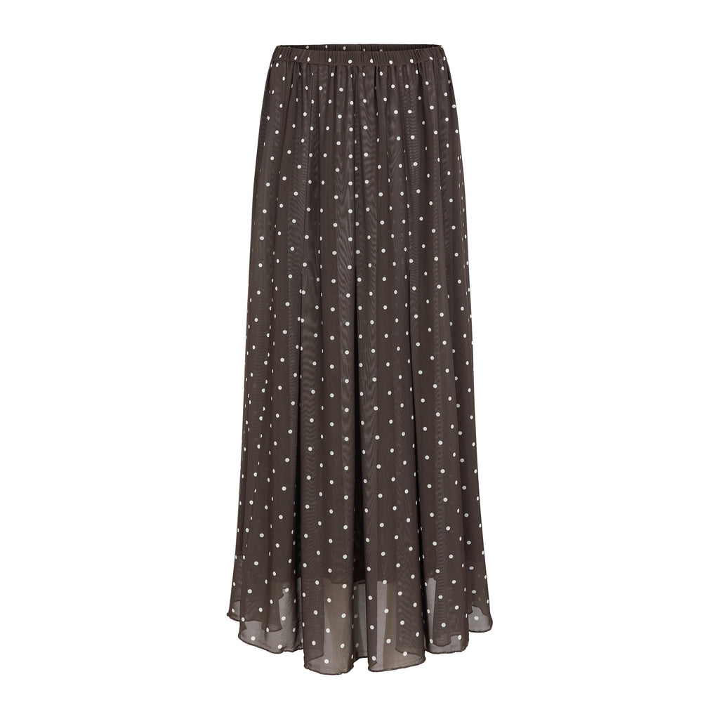 SOFT REBELS - NEDERDEL - ROSELYN SR525-300 - COFFEE BEAN DOT