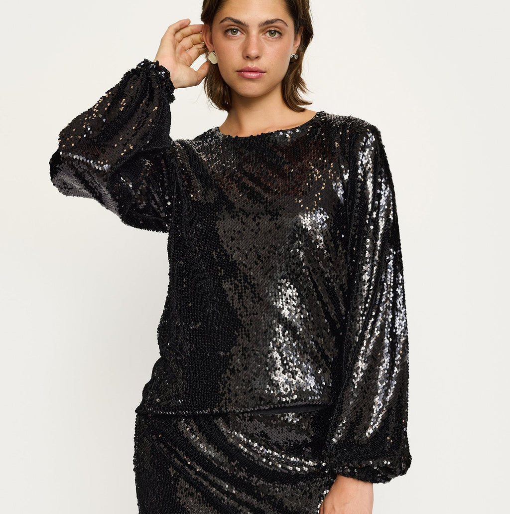 SOFT REBELS - BLUSE - MADDISON SR625-720 - BLACK