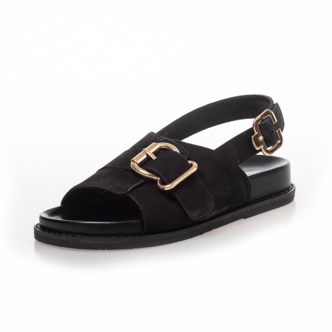 COPENHAGEN SHOES - SANDAL - FOREVER YOU SUEDE - SORT