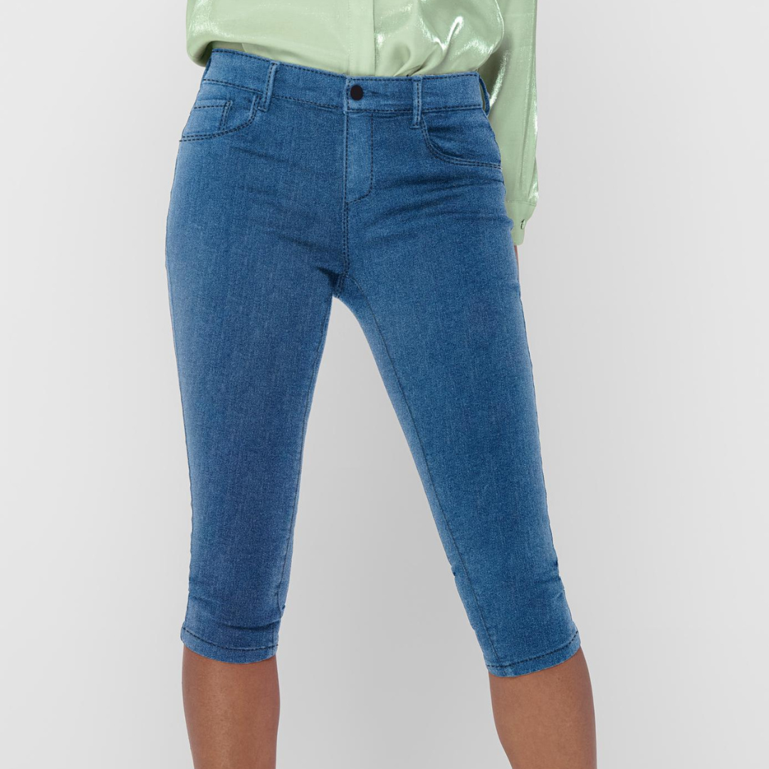 ONLY - KNICKERS - RAIN 15136463 - MEDIUM BLUE DENIM
