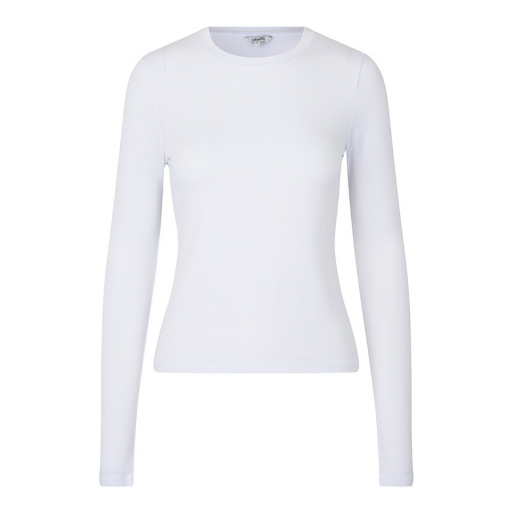 MBYM - BLUSE - CHRISTINA GO GREEN 11229209 - OPTICAL WHITE